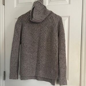Madewell Women's Gray Cowl Neck Sweater